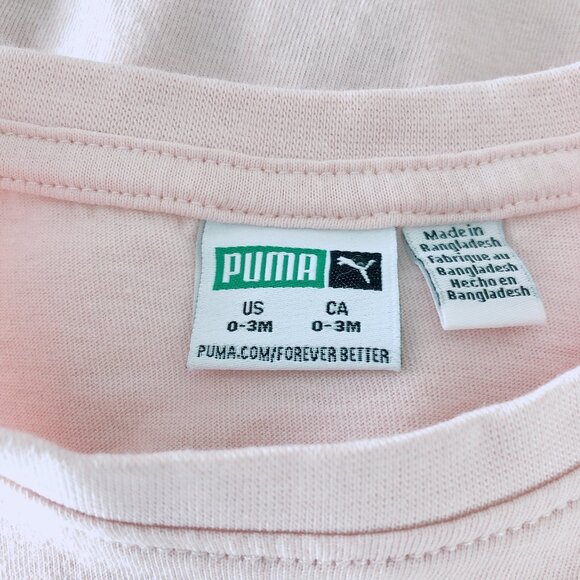 5 for $10 Puma Kids Pink Graphic T-Shirt 3-6m - Picture 11 of 11